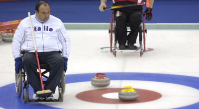 Curling in carrozzina: al trofeo Internazionale di Pinerolo, integrato, Disva...